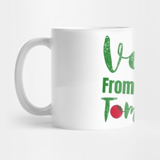 vegan from my head tomatoes Mug